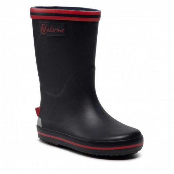 Wellington NATURINO - Rain Boot 0013501128.01.9104 Bleu-Rosso Wellington NATURINO - Rain Boot 0013501128.01.9104 Bleu-Rosso