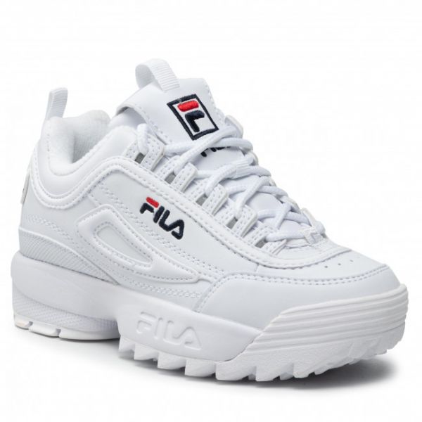 Sneakers Fila - Disruptor Kids 1010567.1FG White Sneakers Fila - Disruptor Kids 1010567.1FG White