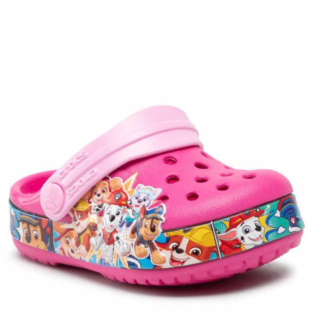 Ciabatte CROCS - Crocsfl Paw Patrol Band Clg K 205509 Fuchsia