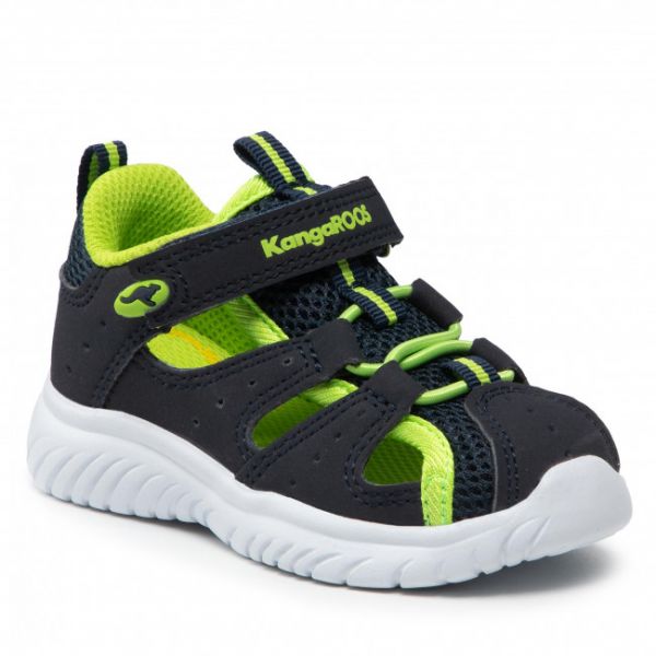 Sandali KangaRoos - Kl-Rock Lite Ev 02058 000 4054 Dk Navy/Lime Sandali KangaRoos - Kl-Rock Lite Ev 02058 000 4054 Dk Navy/Lime