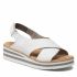 Sandali RIEKER - V0271-80 Weiss