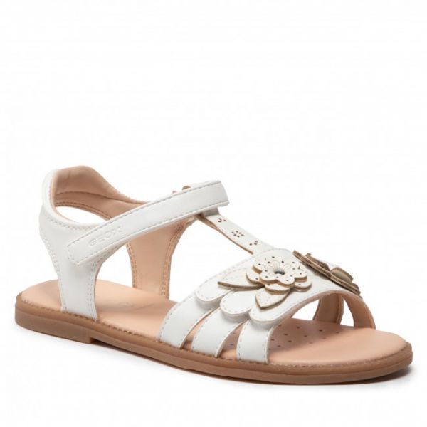 Sandali Geox - J S.Karly G.H J0235H 000NF C1000 S White Sandali Geox - J S.Karly G.H J0235H 000NF C1000 S White