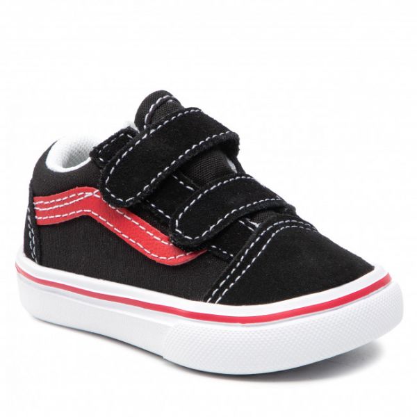 Scarpe sportive Vans - Comfycush Old Sko VN0A4TZI4HJ1 (Pop) Black/Red Scarpe sportive Vans - Comfycush Old Sko VN0A4TZI4HJ1 (Pop) Black/Red