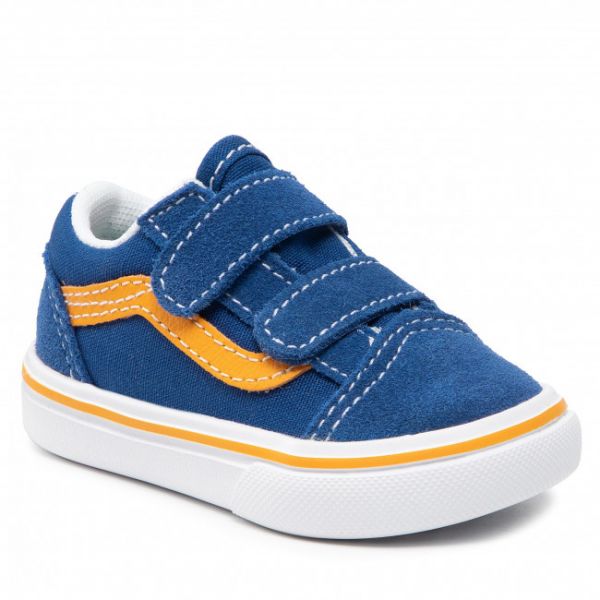 Scarpe sportive Vans - Comfycush Old Sko VN0A4TZIWI51 (Pop) Tr Bl/Cadium Yellow Scarpe sportive Vans - Comfycush Old Sko VN0A4TZIWI51 (Pop) Tr Bl/Cadium Yellow