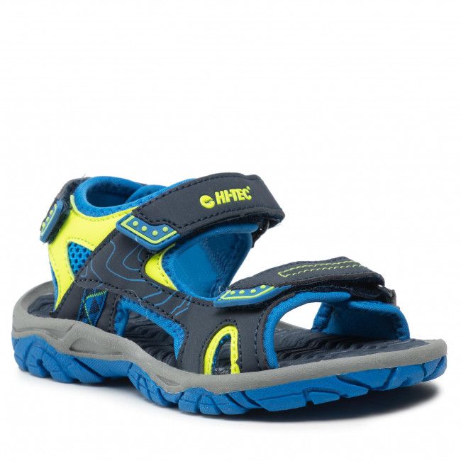 Sandali Hi-Tec - Menar Jr AVSSS18-HT-01-Q2 Navy/Lake Blue/Lime