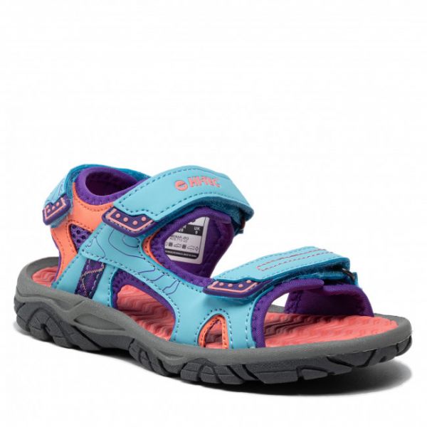 Sandali HI-TEC - Menar Jr AVSSS18-HT-01-Q2 Sky Blue/Violet/Watermelon Sandali HI-TEC - Menar Jr AVSSS18-HT-01-Q2 Sky Blue/Violet/Watermelon