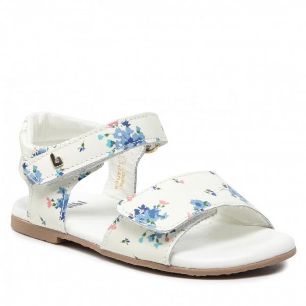 Sandali BIBI - Baby Birk Mini 1088067 Blue Garden/White Sandali BIBI - Baby Birk Mini 1088067 Blue Garden/White