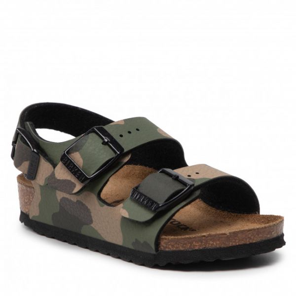 Sandali Birkenstock - Milano Kinder 1017378 Desert Soil Camo Khaki Sandali Birkenstock - Milano Kinder 1017378 Desert Soil Camo Khaki