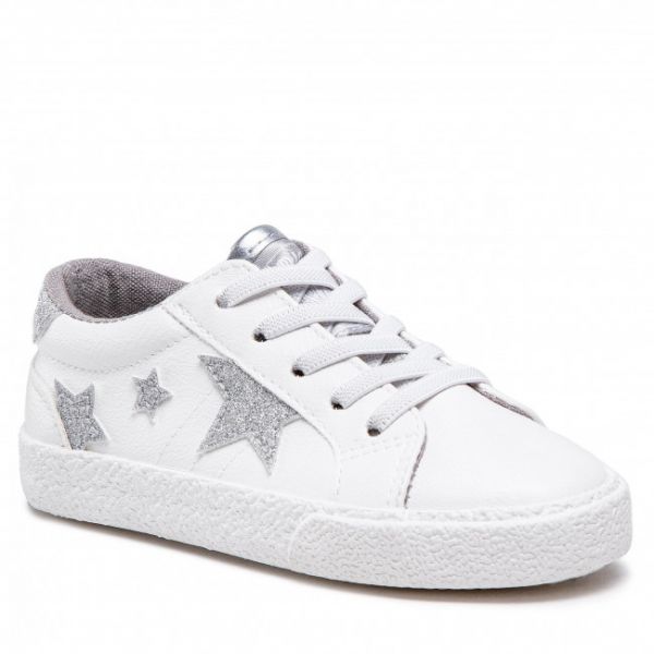 Sneakers BIG STAR - FF374034 White/Silver Sneakers BIG STAR - FF374034 White/Silver