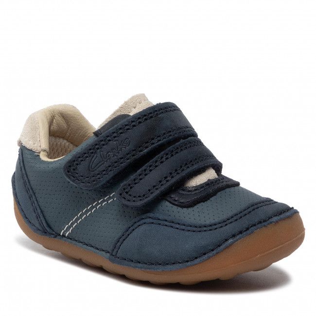 Scarpe basse Clarks - Tiny Dusk T 261512987 Blue Combi