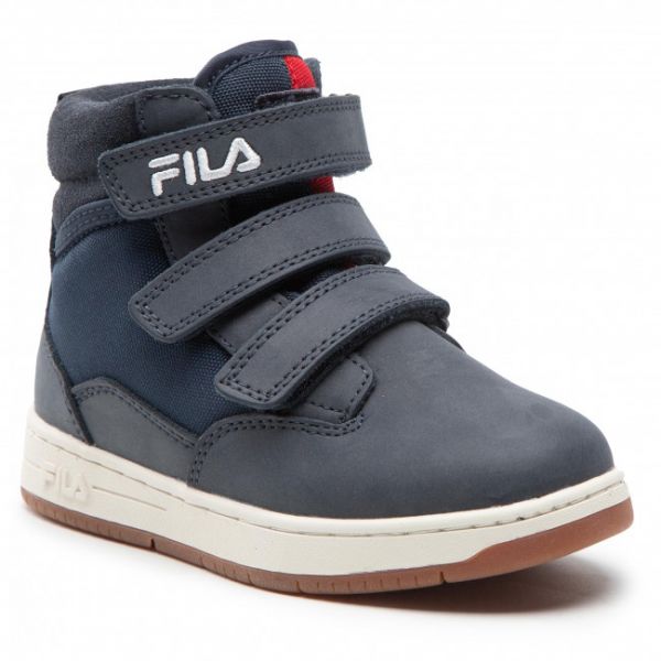 Polacchi Fila - Knox Velcro Mid Jr 1011086.29Y Dress Blue Polacchi Fila - Knox Velcro Mid Jr 1011086.29Y Dress Blue