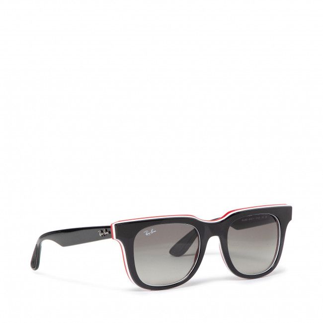 Occhiali da sole Ray-Ban - Blaze Meteor 0RB4368 651811 Black/White/Red