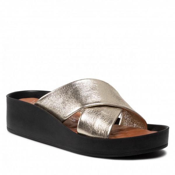 Ciabatte LORETTA VITALE - 1103 Gold Ciabatte LORETTA VITALE - 1103 Gold