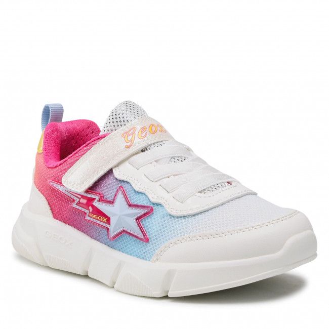 Sneakers GEOX - J Aril G. B J15DLB 0AS54 C0653 S White/Multicolor