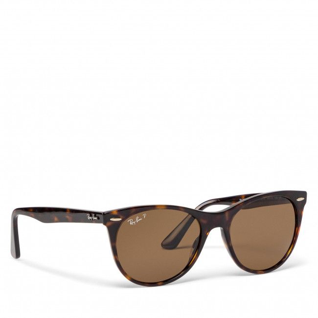 Occhiali da sole Ray-Ban - Wayfarer II 0RB2185 902/57 Brown/Black