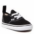 Scarpe sportive Vans - Authentic Elas VN0A34A1LXN1 (Elastic Lace)Blk/Tr Wht