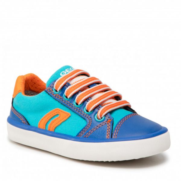 Sneakers Geox - J Gisli B. D J155CD 010FE C0573 M Lt Blue/Orange Sneakers Geox - J Gisli B. D J155CD 010FE C0573 M Lt Blue/Orange