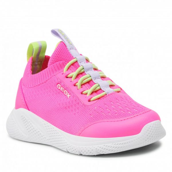 Sneakers Geox - J Sprintye G. B J25FWB 0006K C8033 M Fluo Fuchsia Sneakers Geox - J Sprintye G. B J25FWB 0006K C8033 M Fluo Fuchsia