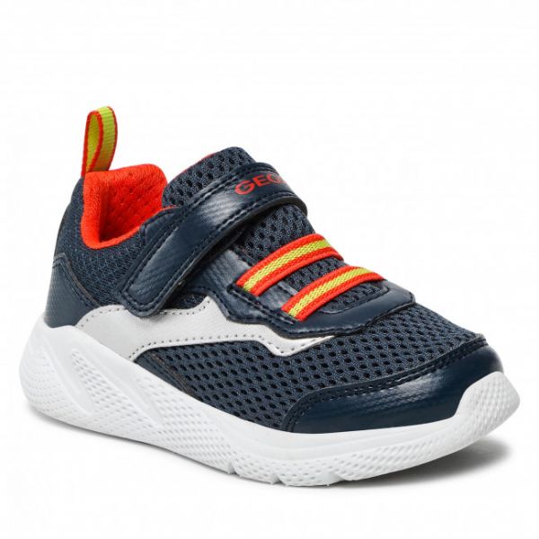 Sneakers Geox - J Sprintye B. C J25GBC 014CE C0673 M Navy/Silver Sneakers Geox - J Sprintye B. C J25GBC 014CE C0673 M Navy/Silver