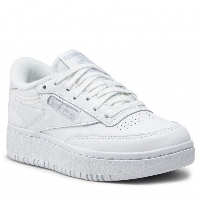 Scarpe Reebok - Club C Double GW0854 Ftwwht/Ftwwht/Cdgry2