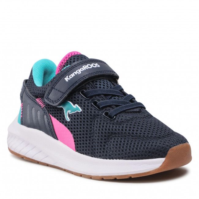 Sneakers KangaRoos - K-Fort Jag Ev 18764 000 4134 S Dk Navy/Neon Pink