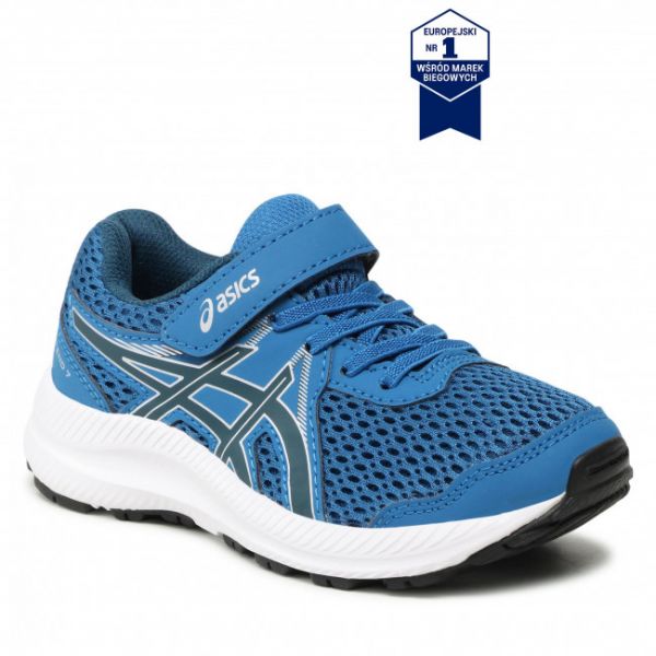 Scarpe Asics - Contend 7 Ps 1014A194 Lake Drive/Mako Blue 408 Scarpe Asics - Contend 7 Ps 1014A194 Lake Drive/Mako Blue 408
