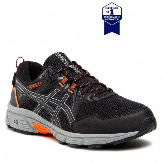 Scarpe Asics - Gel-Venture 8 Waterproof 1011A825 Black/Shocking Orange