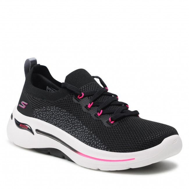 Sneakers SKECHERS - Clancy 124863/BKHP Black/Hot Pink