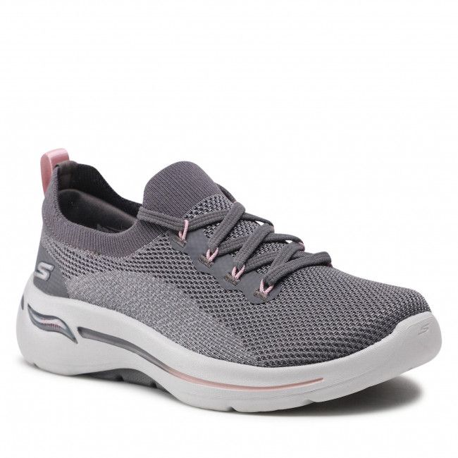 Sneakers SKECHERS - Go Walk Arch Fit 124863/GYPK Gray/Pink