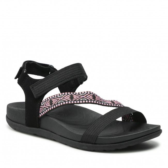 Sandali SKECHERS - Beachy Sunrise 163221/BKLP Black/Lt. Pink