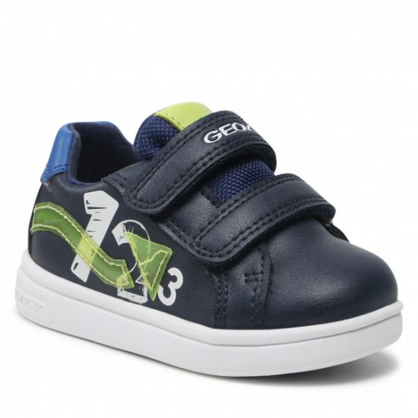 Sneakers GEOX - B Djrock B. B B252CB 00054 C4062 M Navy/Fluo Green Sneakers GEOX - B Djrock B. B B252CB 00054 C4062 M Navy/Fluo Green