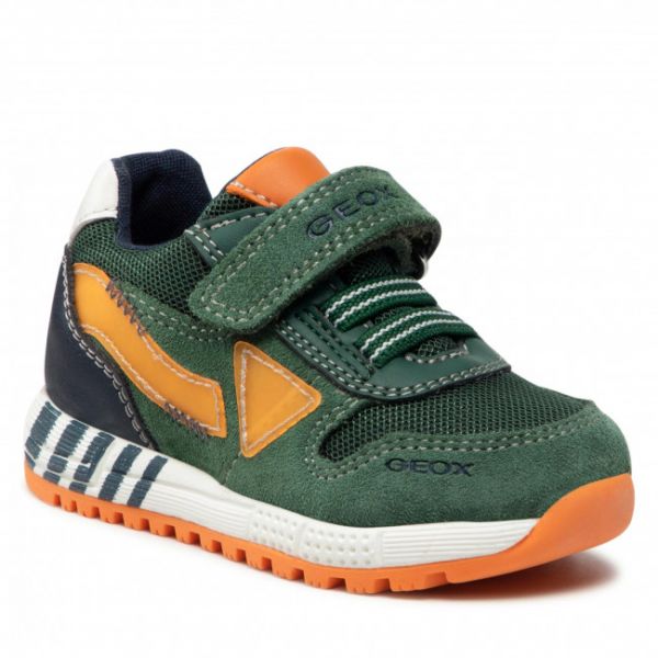 Sneakers Geox - B Alben B. A B253CA 02214 C3P2T M Forest/Orange Sneakers Geox - B Alben B. A B253CA 02214 C3P2T M Forest/Orange