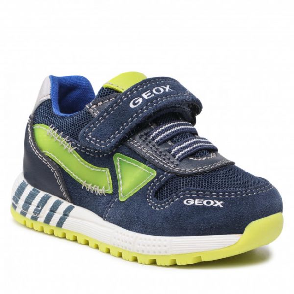 Sneakers Geox - B Alben B. A B253CA 02214 C4502 M Navy/Fluo Yellow Sneakers Geox - B Alben B. A B253CA 02214 C4502 M Navy/Fluo Yellow