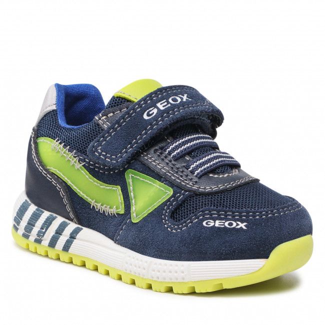 Sneakers Geox - B Alben B. A B253CA 02214 C4502 M Navy/Fluo Yellow