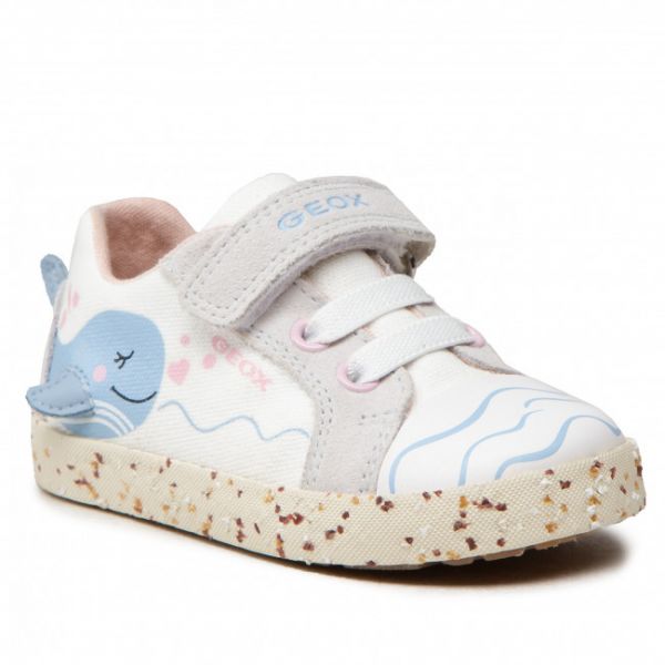 Scarpe da ginnastica Geox - B Kilwi G. C B25D5C 01022 C1000 M White