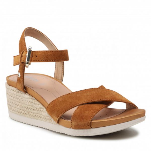 Espadrillas GEOX - D Ischia Corda C D02HHC 00022 C2021 Curry