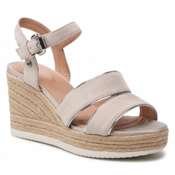 Espadrillas GEOX - D Ponza B D15GVB 021BN C0477 Ice/Silver