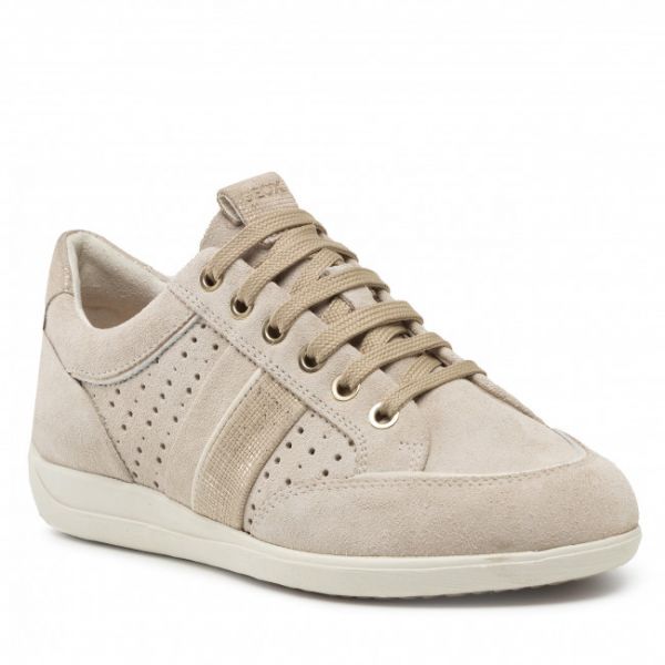 Sneakers GEOX - D Myria E D2568E 022Z0 CH62L Lt Taupe/Lt Gold Sneakers GEOX - D Myria E D2568E 022Z0 CH62L Lt Taupe/Lt Gold