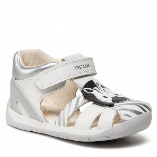Sandali Geox - B Each G. A B250AA 085NF C0007 White/Silver