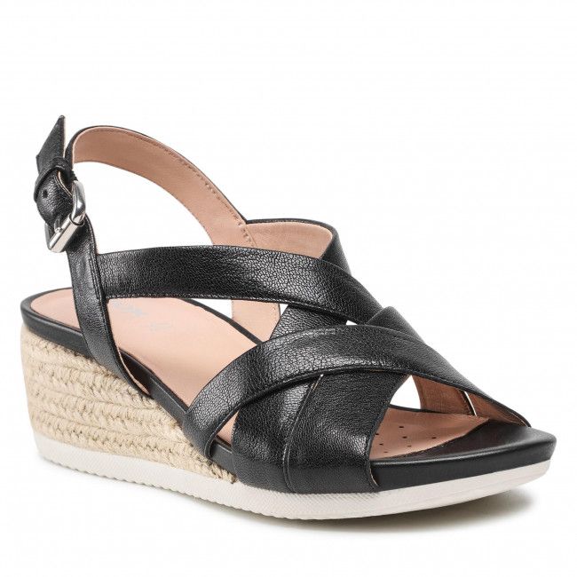 Espadrillas GEOX - D Ischia Corda C D25HHC 000TU C9999 Black