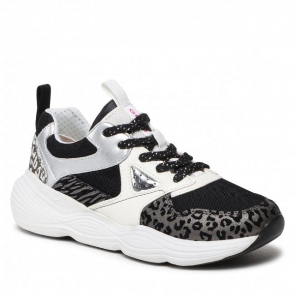 Sneakers Geox - J Bubblex G. B J04CNB 014BS C0504 S Black/White Sneakers Geox - J Bubblex G. B J04CNB 014BS C0504 S Black/White