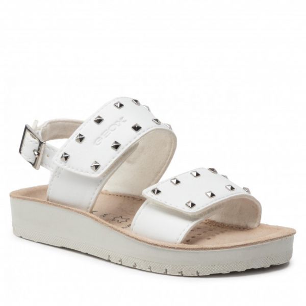 Sandali GEOX - J S.Costarei G. A J15EAA 000BC C1000 M White Sandali GEOX - J S.Costarei G. A J15EAA 000BC C1000 M White