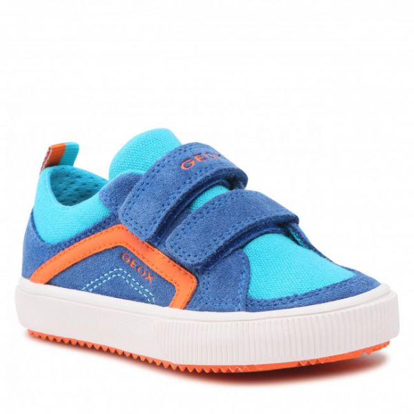 Sneakers GEOX - J Alonisso B. A J252CA 02210 C0685 M Royal/Orange Sneakers GEOX - J Alonisso B. A J252CA 02210 C0685 M Royal/Orange
