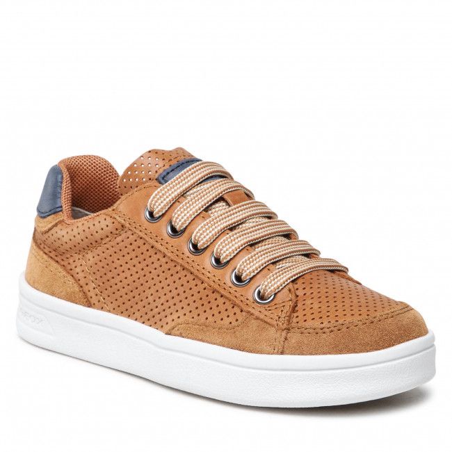 Sneakers Geox - J Djrock B. B J255VB 0CL22 C6176 M Cognac/Navy