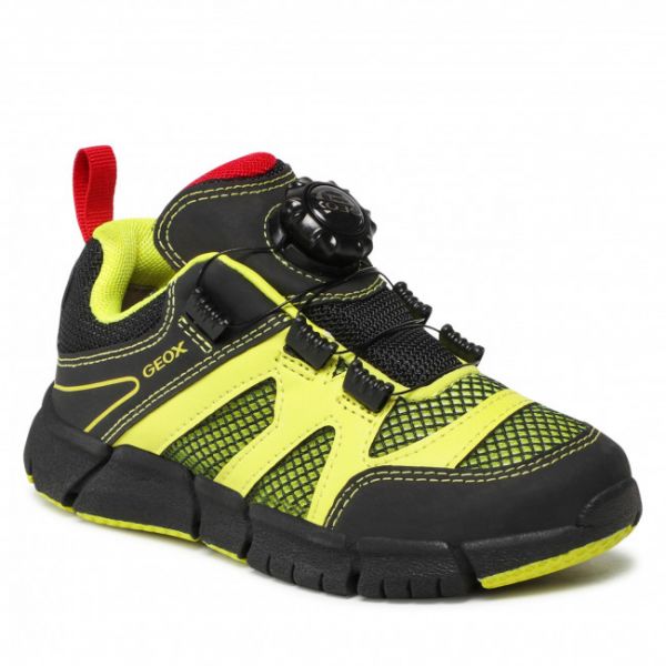 Sneakers Geox - J Flexyper B. D J259BD 01450 C3707 M Lime/Black Sneakers Geox - J Flexyper B. D J259BD 01450 C3707 M Lime/Black