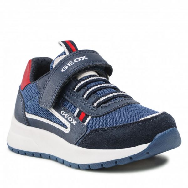 Sneakers Geox - J Briezee B. B J25GMB 014ME C0735 M Navy/Red Sneakers Geox - J Briezee B. B J25GMB 014ME C0735 M Navy/Red