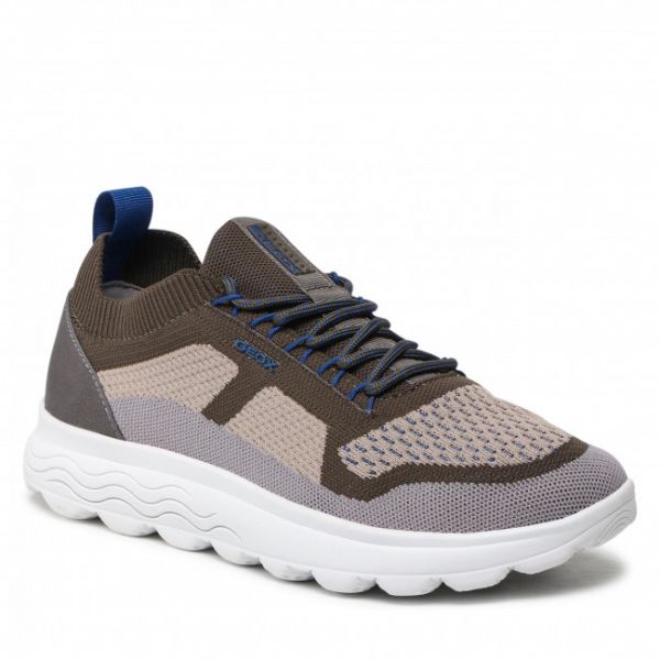 Sneakers Geox - U Spherica A U15BYA 0001M C3C5Z Lt Olive/Sand Sneakers Geox - U Spherica A U15BYA 0001M C3C5Z Lt Olive/Sand