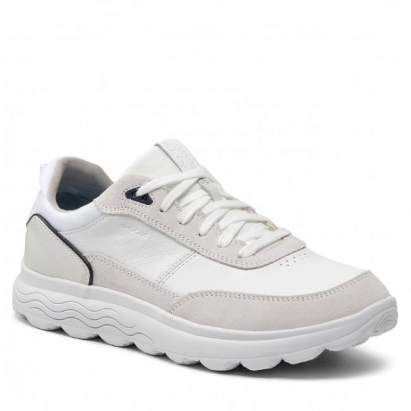 Sneakers GEOX - U Spherica C U25BYC 08522 C1352 White/Off White Sneakers GEOX - U Spherica C U25BYC 08522 C1352 White/Off White