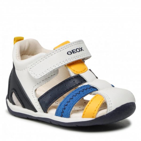 Sandali Geox - B Each B. B B150BB 08554 C0899 White/Navy Sandali Geox - B Each B. B B150BB 08554 C0899 White/Navy