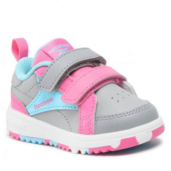 Scarpe Reebok - Weebok Claps Low Infants GZ0877 Pugry4/Dgtblu/Trupnk Scarpe Reebok - Weebok Claps Low Infants GZ0877 Pugry4/Dgtblu/Trupnk